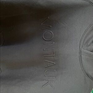 Montauk black comfort Hoodie